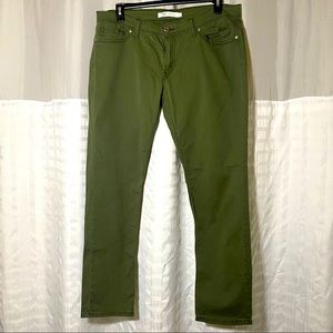 Levi's 524 Skinny Women's Jeans Blue-Green Size 17